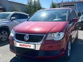2007 Volkswagen Touran I Рестайлинг, пурпурный, 700000 рублей, вид 2