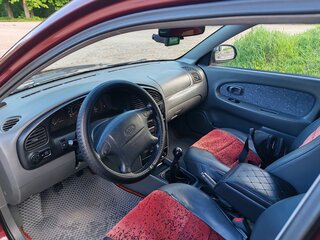 2007 Kia Spectra I Рестайлинг 2, красный, 449000 рублей, вид 4