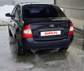 2007 Lada (ВАЗ) Kalina I, синий, 173000 рублей, вид 1