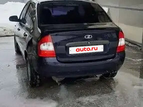 2007 Lada (ВАЗ) Kalina I, синий, 173000 рублей