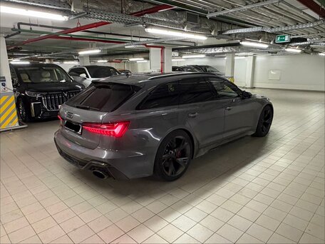 2021 Audi RS 6 IV (C8), серый, 10200000 рублей, вид 4