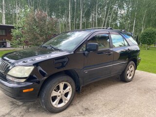 2001 Lexus RX 300 I, чёрный, 930000 рублей, вид 4