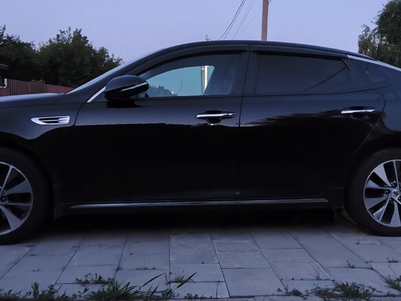 2018 Kia Optima IV, чёрный, 1800000 рублей - вид 4