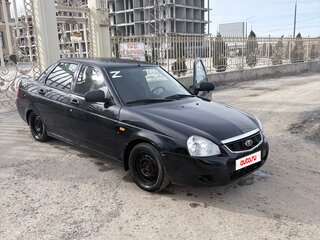 2007 Lada (ВАЗ) Priora I, чёрный, 160000 рублей, вид 3