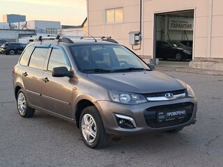 2015 Lada (ВАЗ) Kalina II, коричневый, 300000 рублей, вид 3
