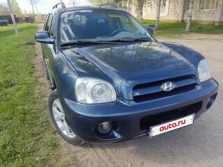 2008 Hyundai Santa Fe Classic Classic, синий, 850000 рублей, вид 1