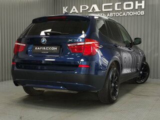 2012 BMW X3 20i xDrive II (F25), синий, 1690000 рублей, вид 2