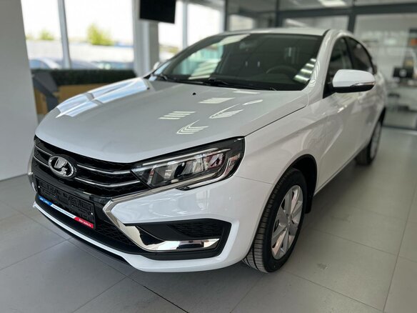 2026 Lada (ВАЗ) Vesta I Рестайлинг (NG), белый - вид 12