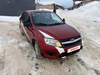 2016 Lada (ВАЗ) Granta I, красный, 550000 рублей, вид 2