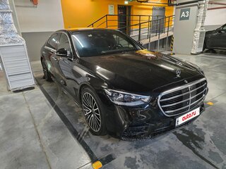 2021 Mercedes-Benz S-Класс 450 Long 4MATIC VII (W223), чёрный, 10500000 рублей, вид 2