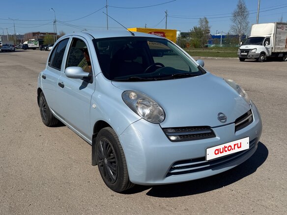 2005 Nissan Micra III (K12), голубой, 405000 рублей - вид 1