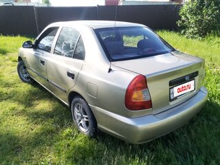 2007 Hyundai Accent ТагАЗ II, бежевый, 520000 рублей, вид 4