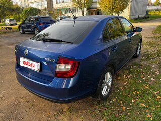 2019 Skoda Rapid I Рестайлинг, синий, 1500000 рублей, вид 4
