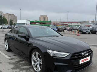 2019 Audi A7 45 TDI II (4K), чёрный, 4500000 рублей, вид 1