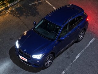 2018 BMW X1 16d sDrive II (F48), синий, 2150000 рублей, вид 1
