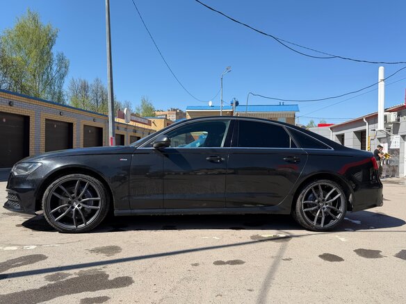 2012 Audi A6 IV (C7), чёрный, 1390000 рублей - вид 13