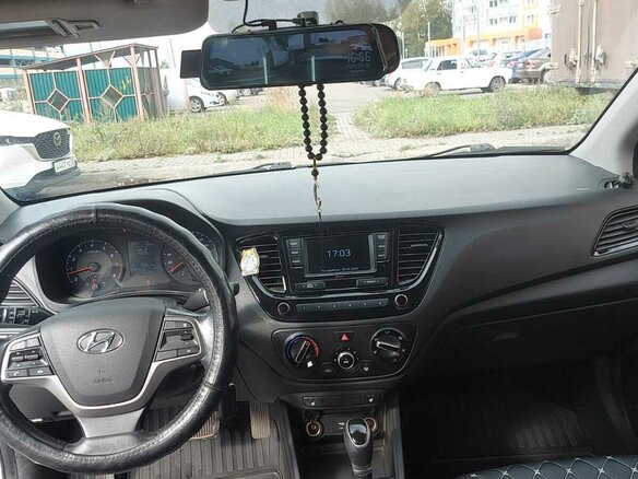 2020 Hyundai Solaris II Рестайлинг, белый, 1189000 рублей - вид 8