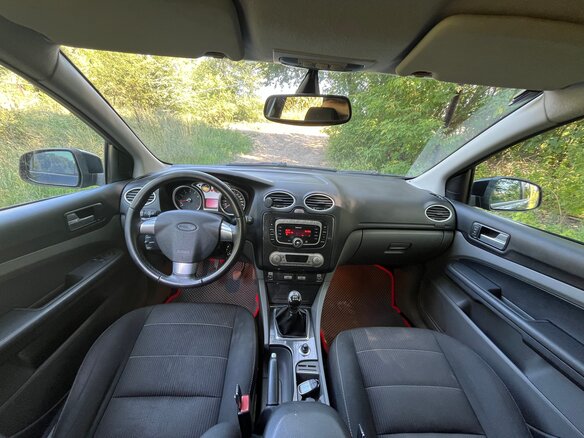 2008 Ford Focus II Рестайлинг, чёрный, 550000 рублей - вид 5