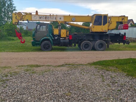 1996 КамАЗ 53215, зелёный, 1650000 рублей, вид 4