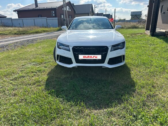 2011 Audi A7 I (4G), белый