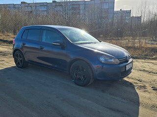 2011 Volkswagen Golf VI, синий, 610000 рублей, вид 2