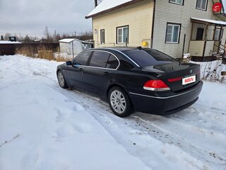 2002 BMW 7 серии Long 745Li IV (E65/E66), чёрный, 1100000 рублей, вид 4