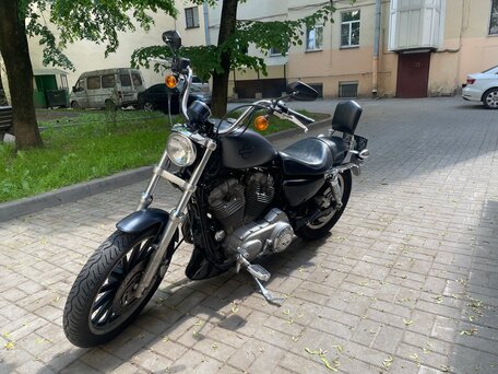 2006 Harley-Davidson Sportster 883, чёрный, 650000 рублей, вид 1