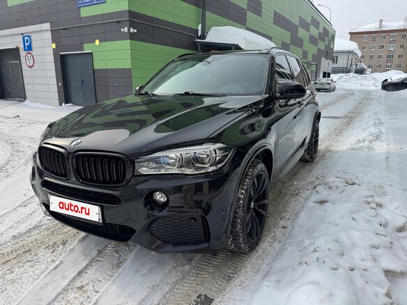 2017 BMW X5 35i III (F15), чёрный, 4200000 рублей - вид 1