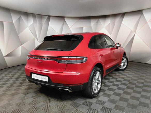 2020 Porsche Macan I Рестайлинг, красный - вид 1
