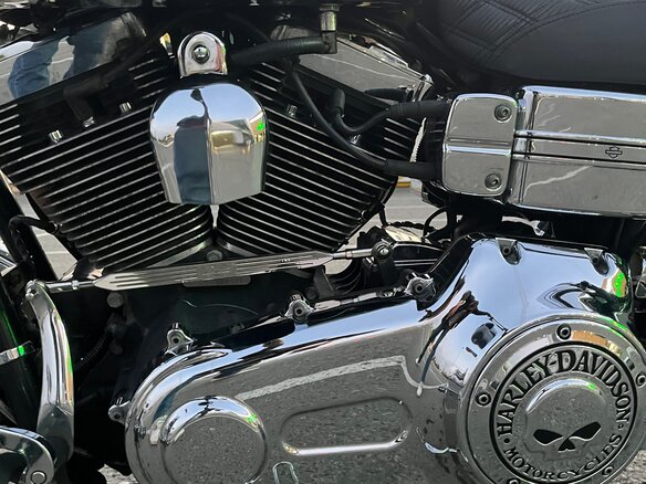 2006 Harley-Davidson Dyna Wide Glide, чёрный, 700000 рублей - вид 8
