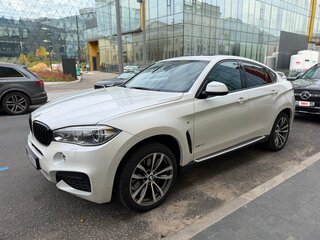 2016 BMW X6 40d II (F16), белый, 4300000 рублей, вид 1