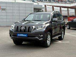 2017 Toyota Land Cruiser Prado 150 Series Рестайлинг 2, серый, 4149000 рублей, вид 1