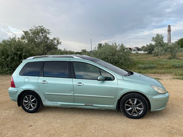 2003 Peugeot 307 I, зелёный, 450000 рублей - вид 1