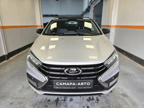 2026 Lada (ВАЗ) Vesta I Рестайлинг (NG), серебристый - вид 2