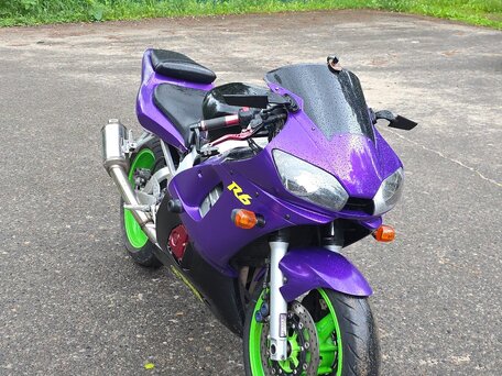 2002 Yamaha YZF-R6, фиолетовый, 330000 рублей, вид 4
