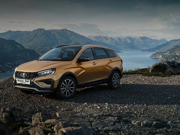 2026 Lada (ВАЗ) Vesta SW Cross I Рестайлинг (NG), серый - вид 25