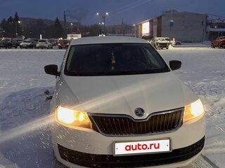 2014 Skoda Rapid I, белый, 600000 рублей, вид 3