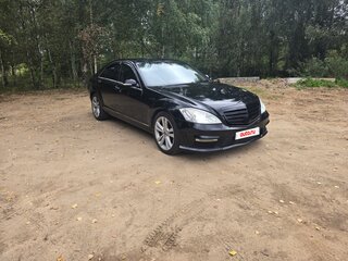2005 Mercedes-Benz S-Класс 350 V (W221), чёрный, 935000 рублей, вид 2