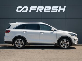 2018 Kia Sorento III Prime Рестайлинг, белый, 2525000 рублей, вид 5