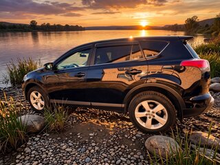 2017 Toyota RAV4 IV (XA40) Рестайлинг, чёрный, 2250000 рублей, вид 2