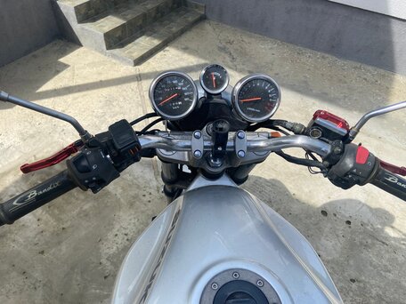 1998 Suzuki Bandit GSF 750, серебристый, 320000 рублей, вид 4