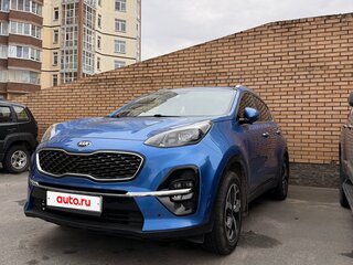 2019 Kia Sportage IV Рестайлинг, синий, 2250000 рублей, вид 2