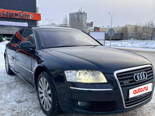 2004 Audi A8 Long II (D3), чёрный, 1400000 рублей, вид 5