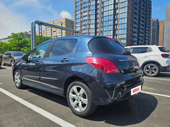2011 Peugeot 308 I Рестайлинг, синий, 690000 рублей - вид 3