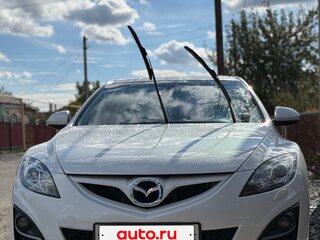 2011 Mazda 6 II (GH) Рестайлинг, белый, 1000000 рублей, вид 2