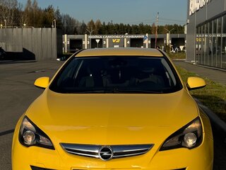 2012 Opel Astra GTC J Рестайлинг, жёлтый, 660000 рублей, вид 1
