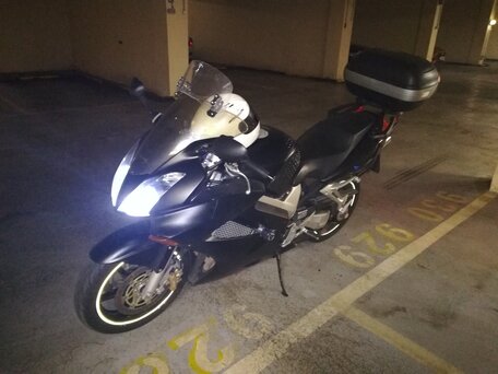 2004 Honda VFR 800, чёрный, 440000 рублей, вид 2