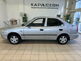 2007 Hyundai Accent ТагАЗ II, серебристый, 457000 рублей, вид 5