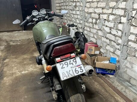 1999 Kawasaki ZRX 400, зелёный, 210000 рублей, вид 4
