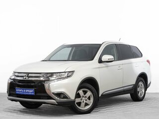 2015 Mitsubishi Outlander III Рестайлинг 2, белый, 1599000 рублей, вид 3